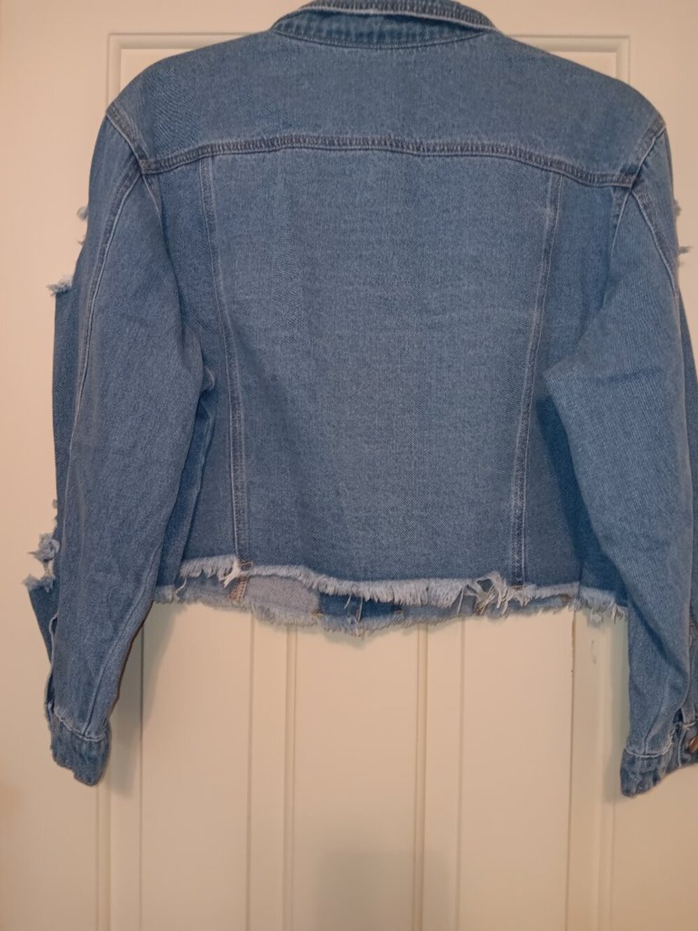 Distressed Jean Jacket - Picture 3 of 3